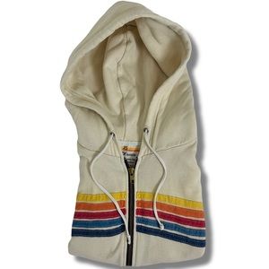 Aviator Nation 5 STRIPE HOODIE - VINTAGE WHITE XS
HDRS5-VWHT